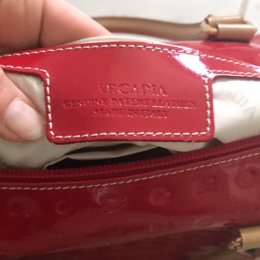Arcadia genuine leather bag - Picture 3 of 4